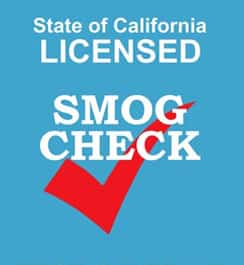State of California Licensed Smog Check